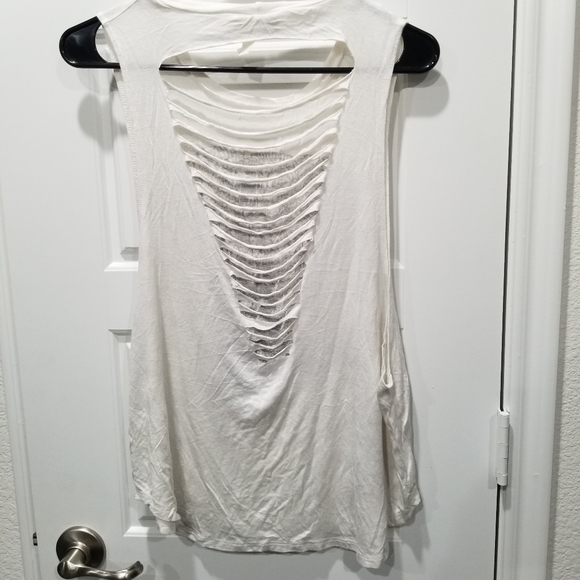 Annabelle Elephant Tank Top Women Muscle Tees Shirt Size M Back cut - Picture 2 of 7